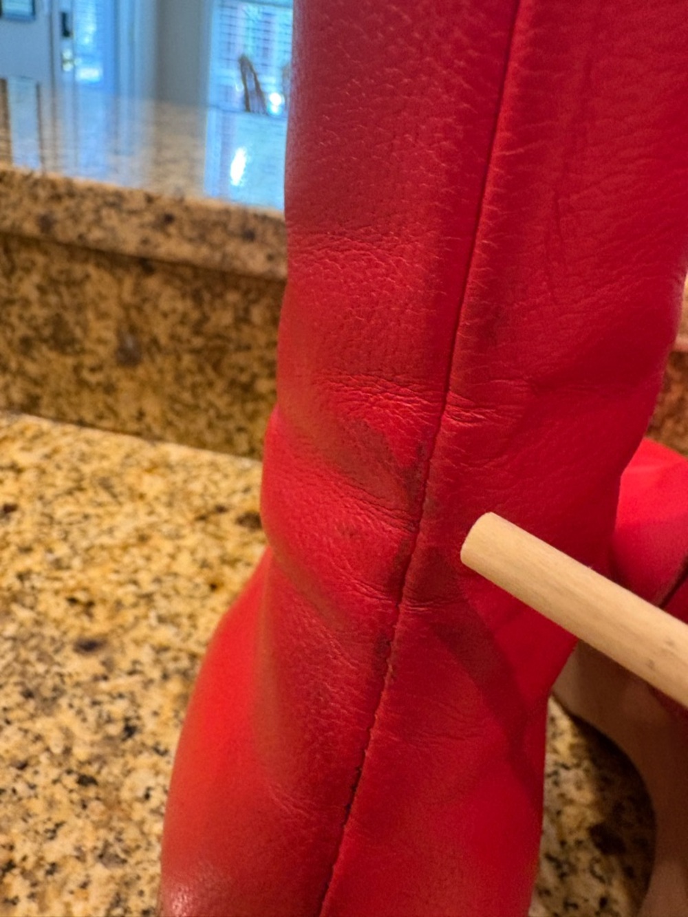Charlotte Stone Isla boots in Vamp (Red) size 10 dopamine dressing stylish chic - Picture 8 of 13